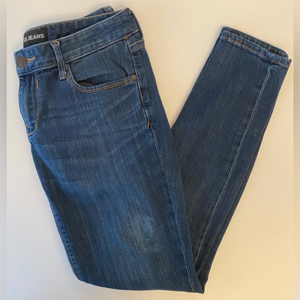 Express Women's Skinny Jeans - Indigo